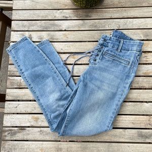 AMUSE SOCIETY LACE UP JEANS